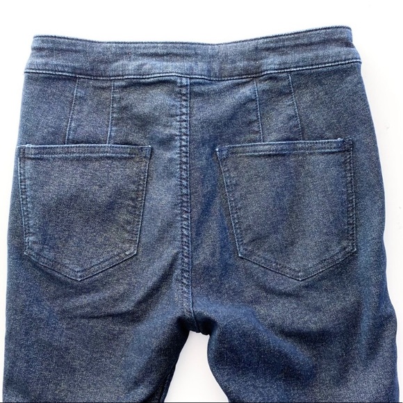 NWOT Anthro Pilcro shimmer high rise jeans - Picture 2 of 9